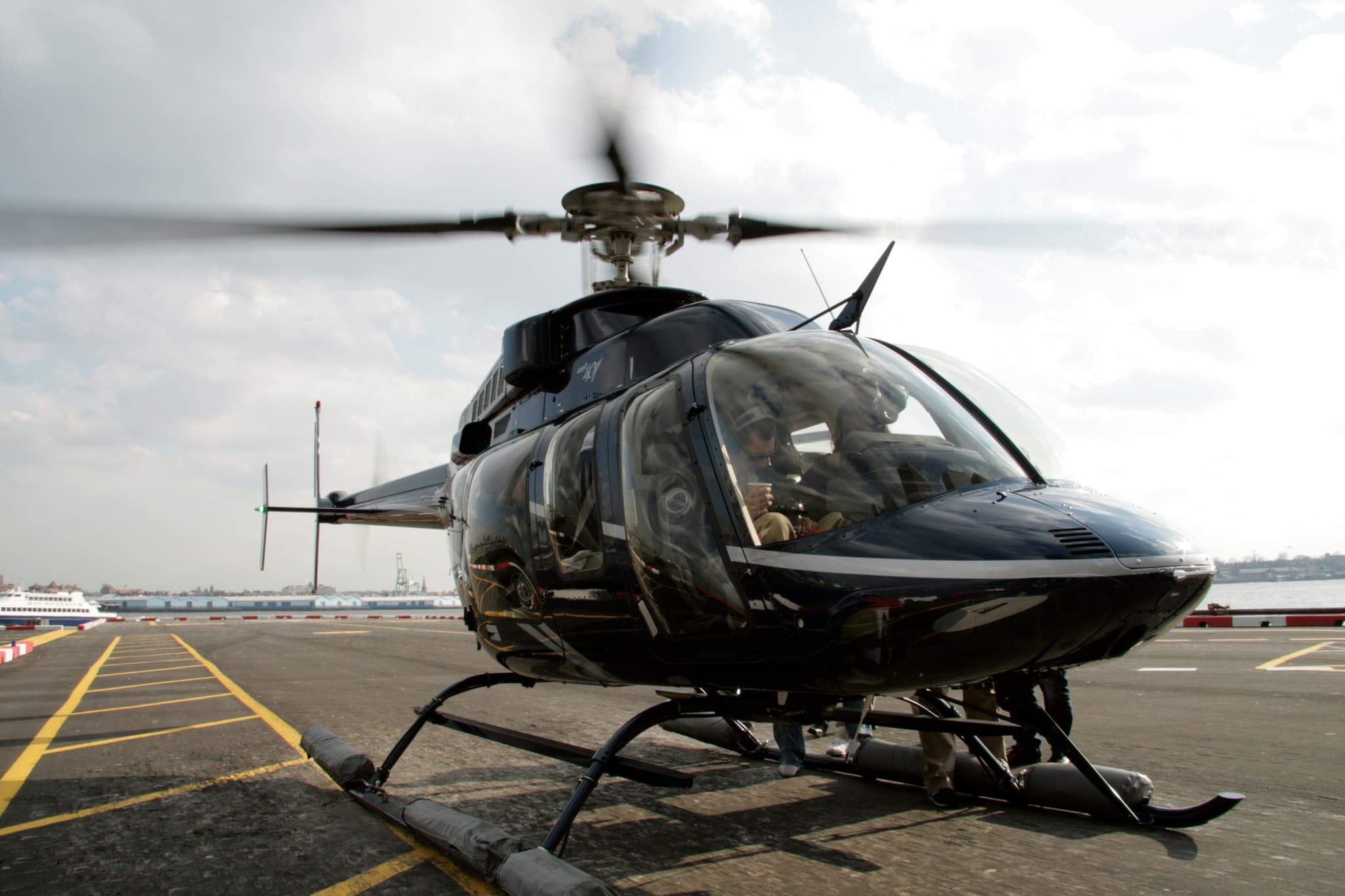 Santorini Mykonos Helicopter Transfer gallery image